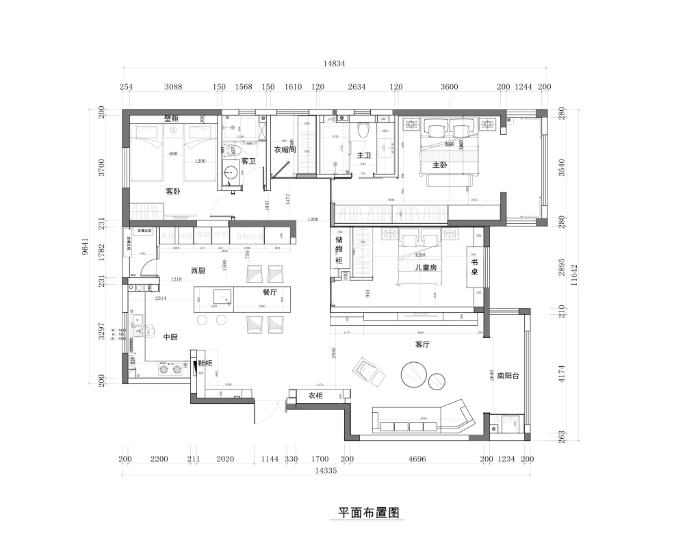 住宅空间，集韵空间设计，西安，玄外之音，龙湖源著，项目投稿