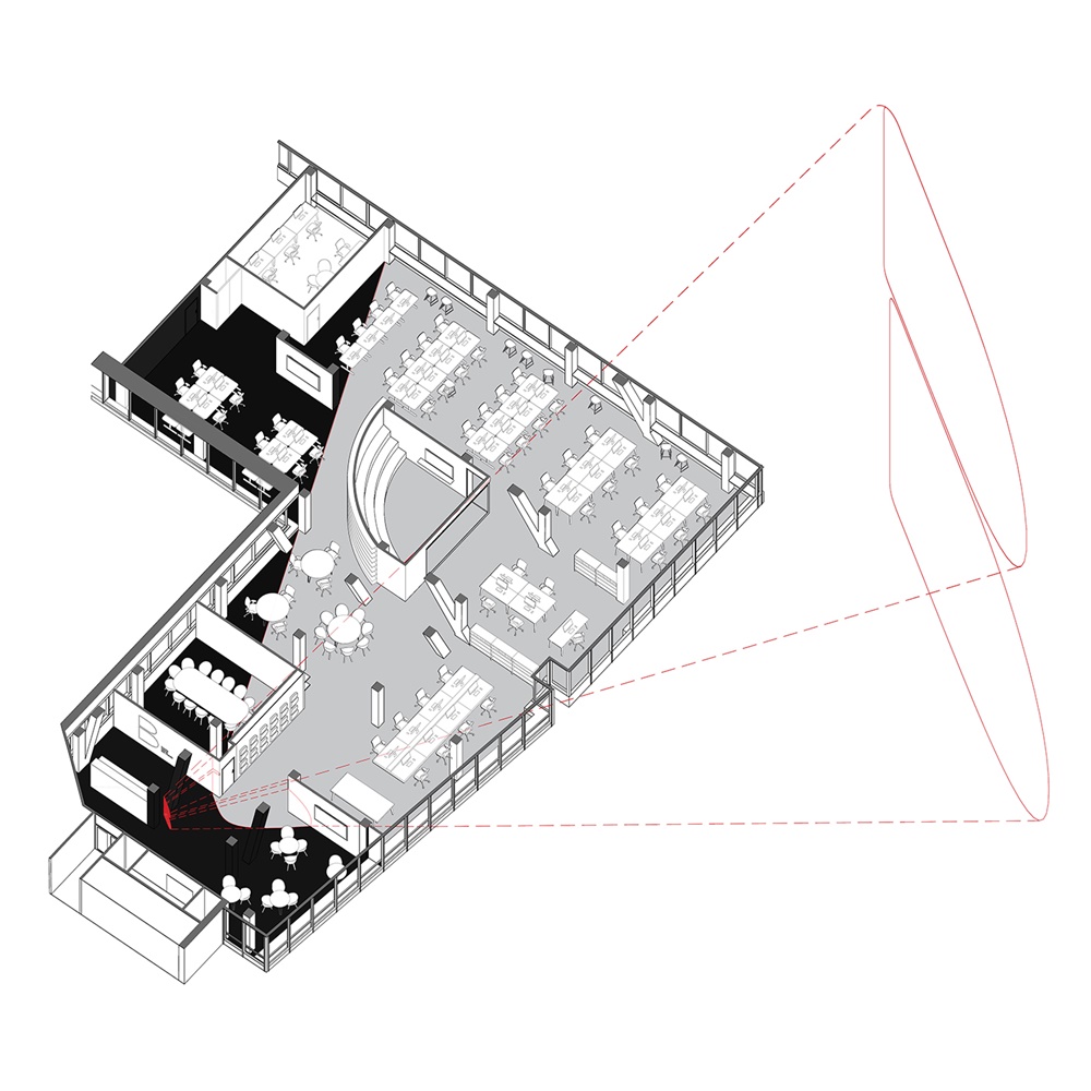 办公空间，创意机构办公室，B2 architecture，布拉格，国外办公室设计