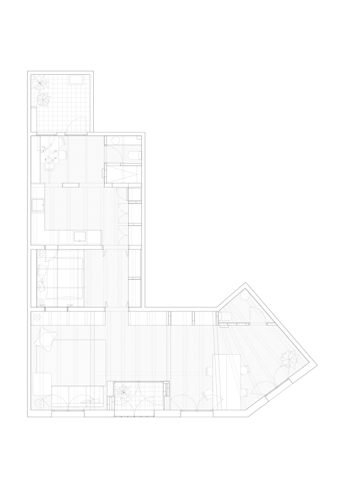 住宅空间，国外住宅设计，西班牙，建筑改造，andrea + joan arquitectes