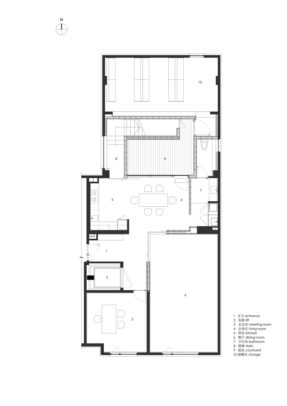 左通右达建筑工作室，北京，住宅工作室，Apartment 55，项目投稿