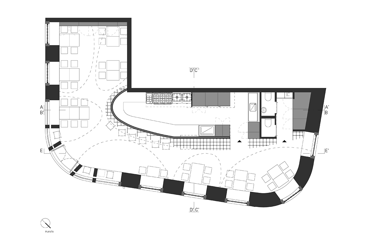 餐饮空间，拉面馆设计，里斯本，日本料理，JCFS Architects