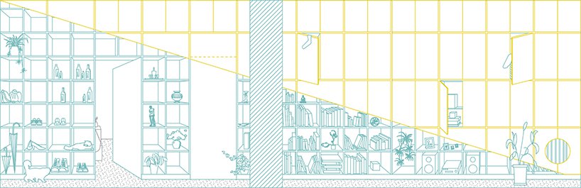 住宅空间，小宅概念，小户型，公寓设计，paradigma ariadne