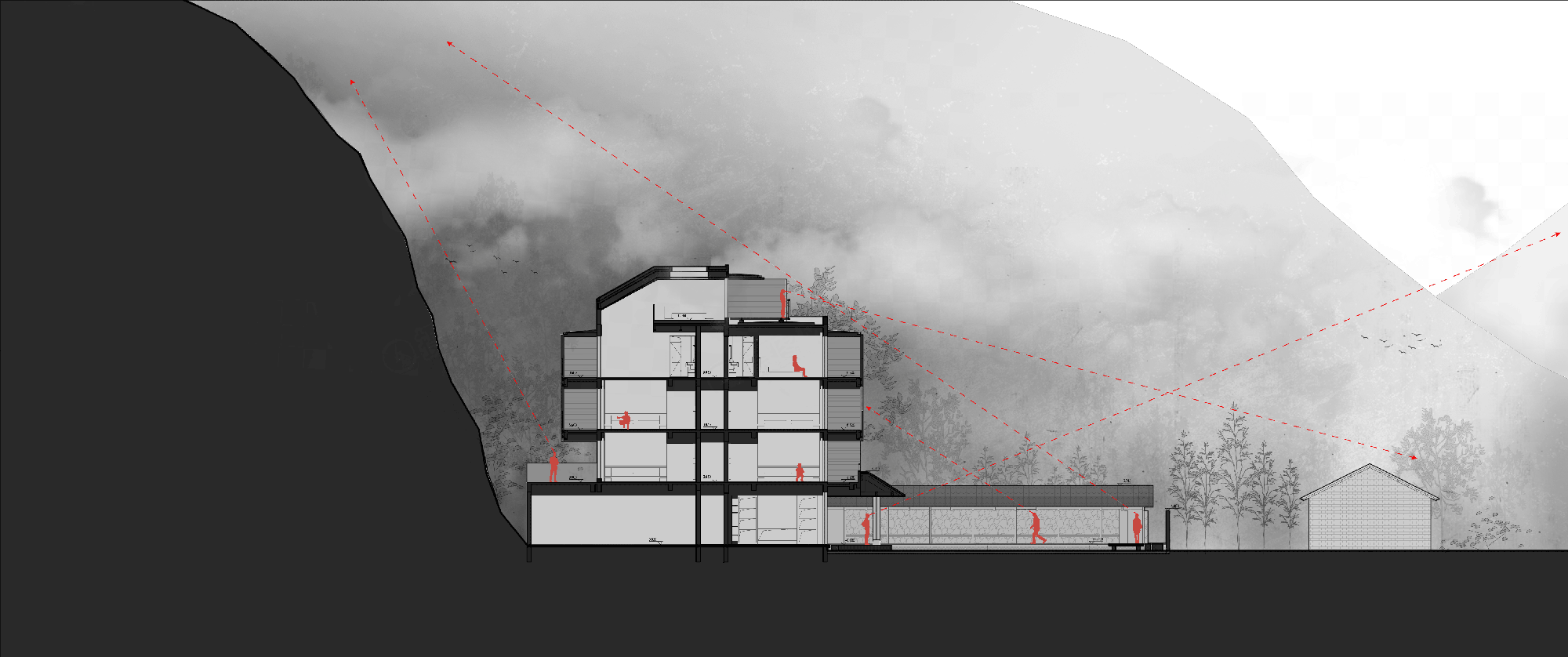 设计酒店，建筑改造，民宿翻新，鱼乐山房，久舍营造，项目投稿