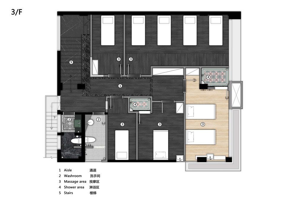 商业空间，SPA，按摩店设计，深圳，灯灯灯凳设计，项目投稿