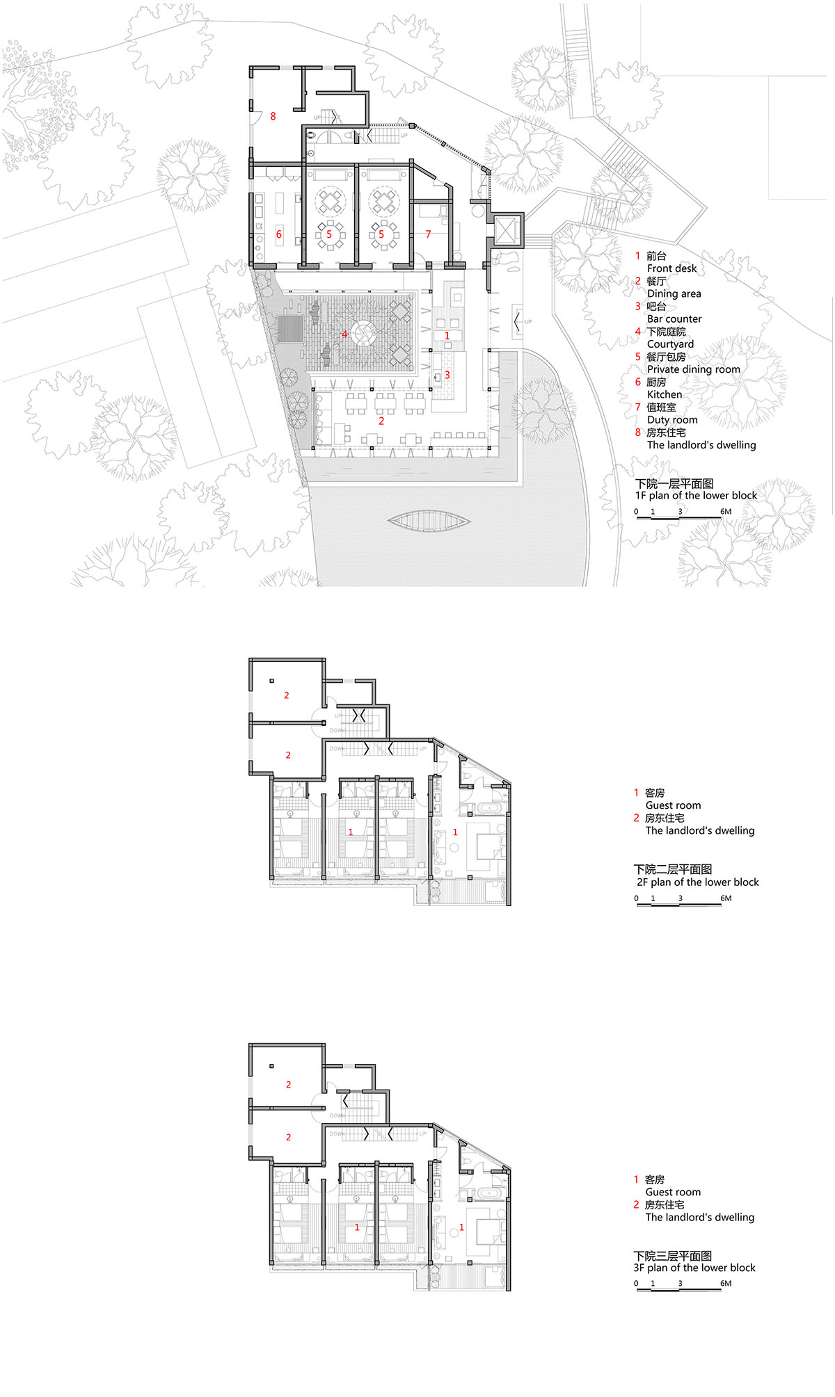 慢屋. 极目酒店，IDO元象建筑，酒店设计，洱海酒店民宿，大理民宿设计