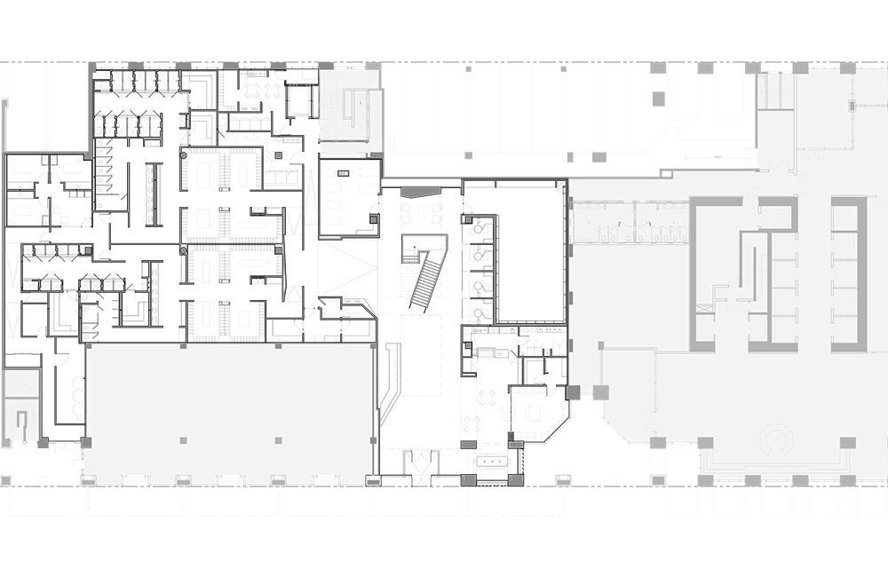 商业空间，温哥华，俱乐部，健身房，Montalba Architects