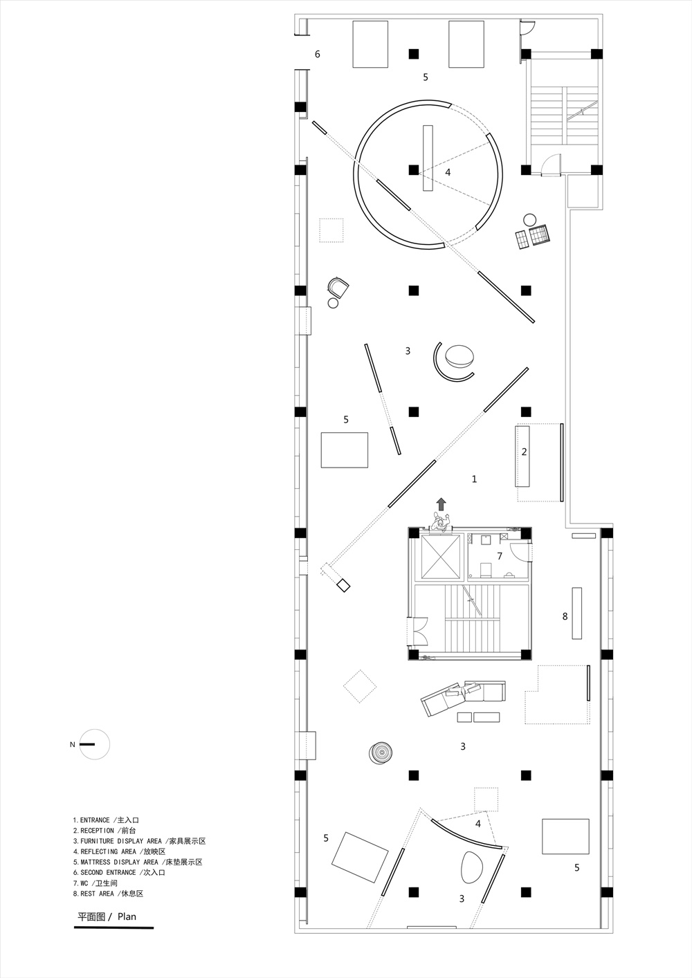 商业空间，艺术展厅，艾克建筑，汕头，家具展厅