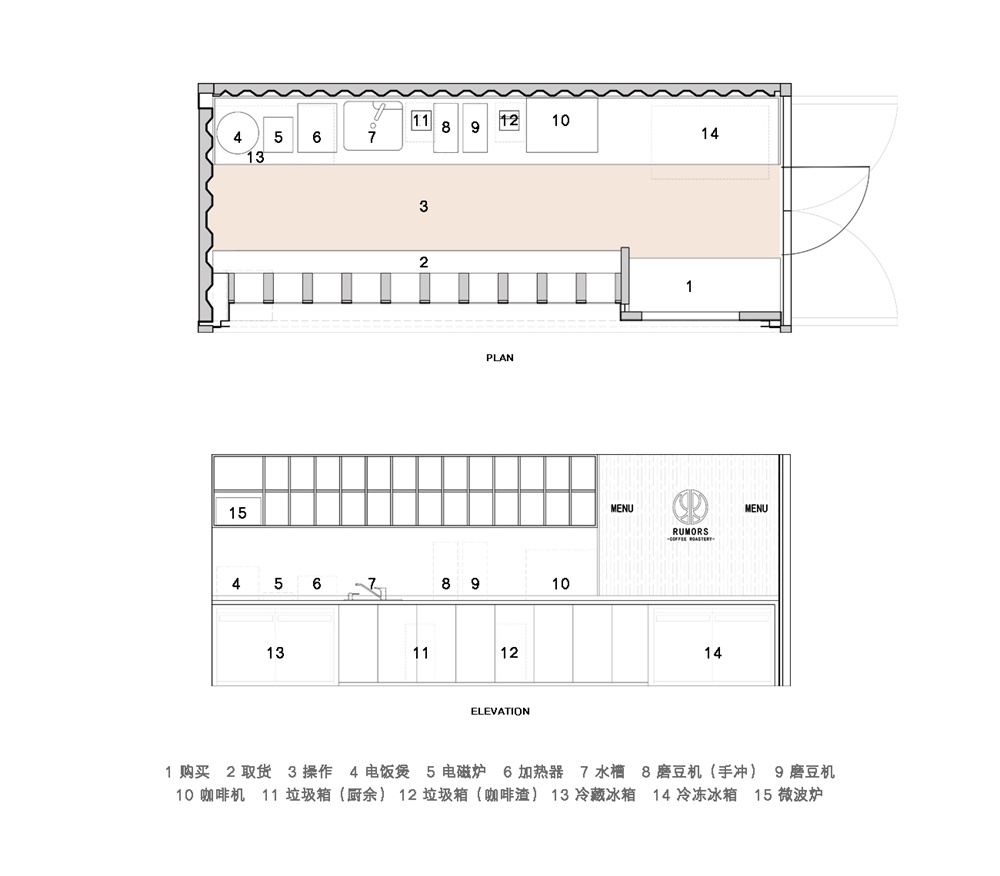 餐饮空间，咖啡厅设计，上海，寻长设计，鲁马滋咖啡-快闪店，项目投稿