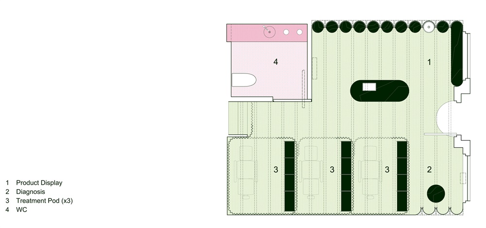 商业空间，美容院设计，温哥华，Scott & Scott Architects