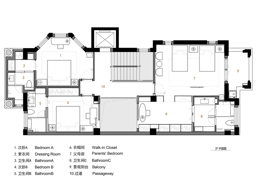 住宅空间，龙湖香域水岸，广东汕头，今古凤凰，别墅空间设计，项目投稿