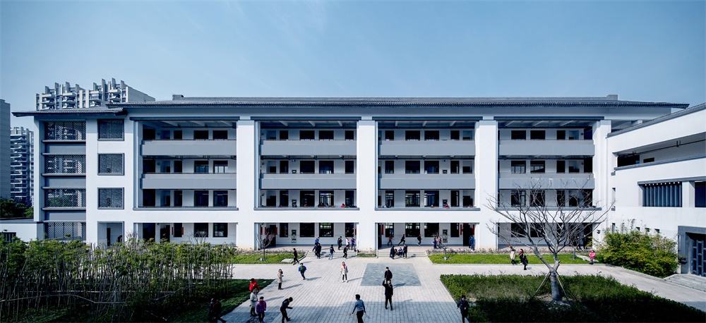 小学校园设计，江苏溧阳，小学，校区，浙江大学建筑设计研究院