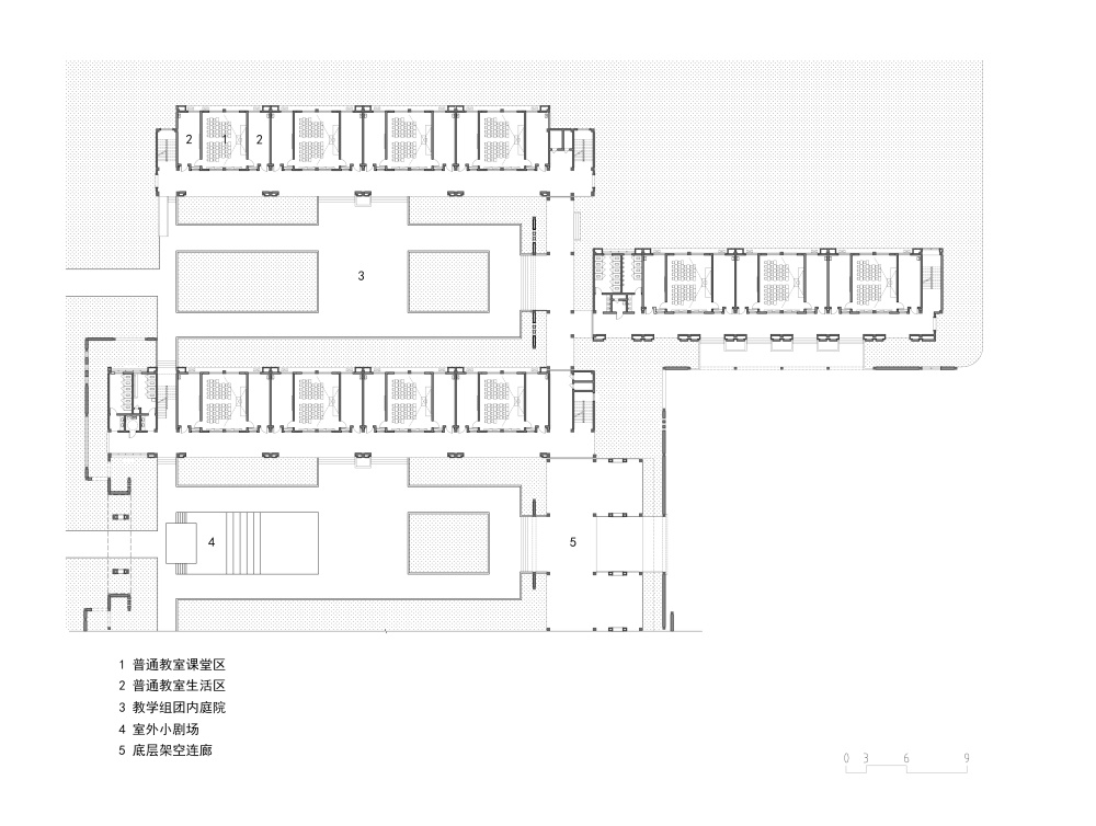 小学校园设计，江苏溧阳，小学，校区，浙江大学建筑设计研究院