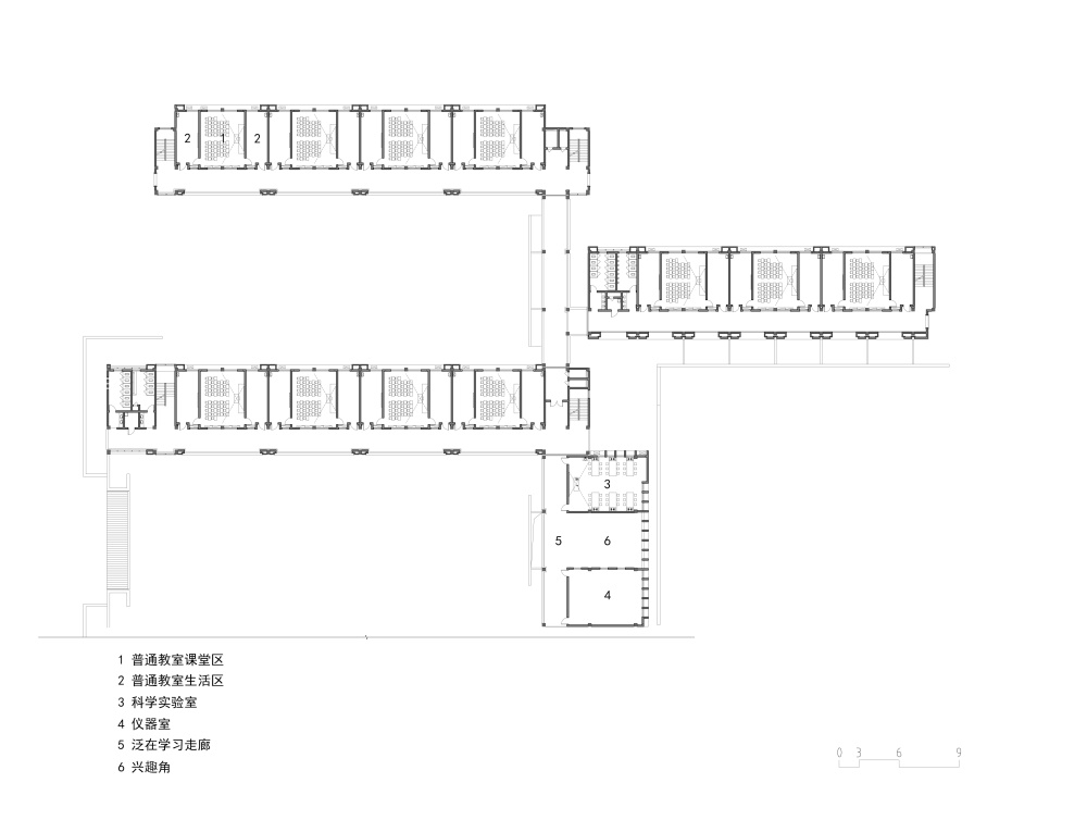 小学校园设计，江苏溧阳，小学，校区，浙江大学建筑设计研究院