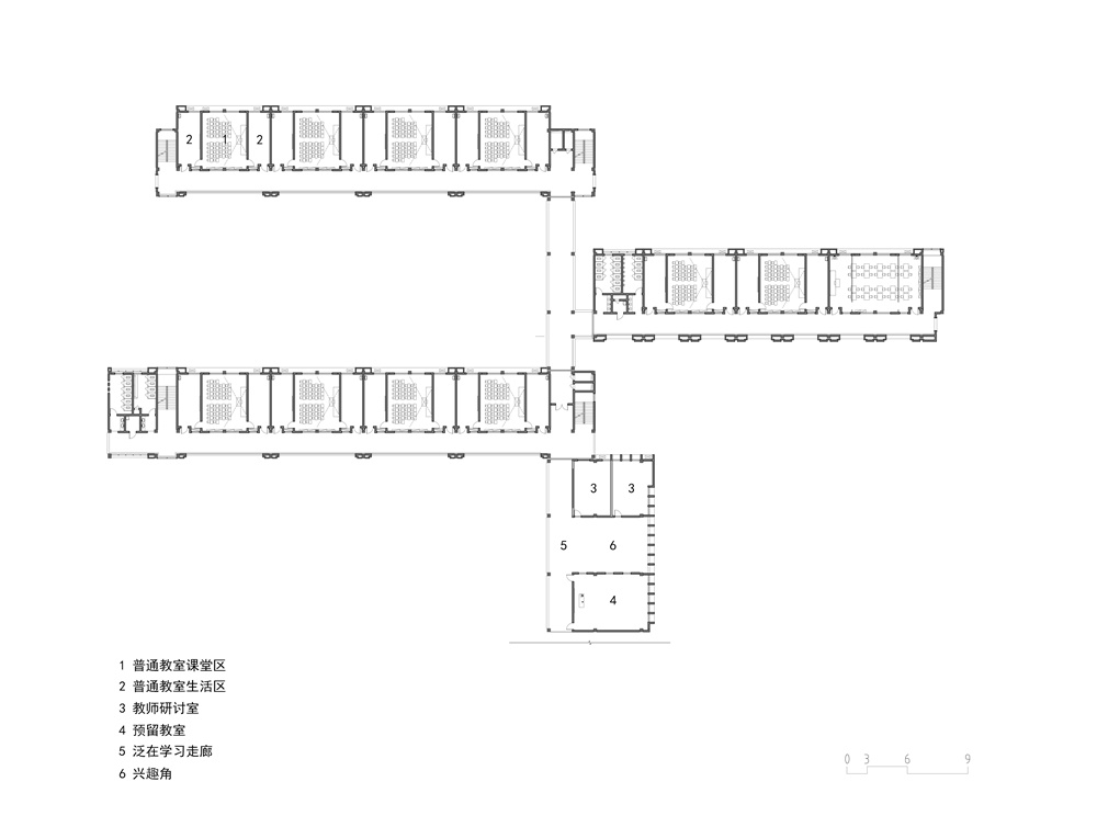 小学校园设计，江苏溧阳，小学，校区，浙江大学建筑设计研究院