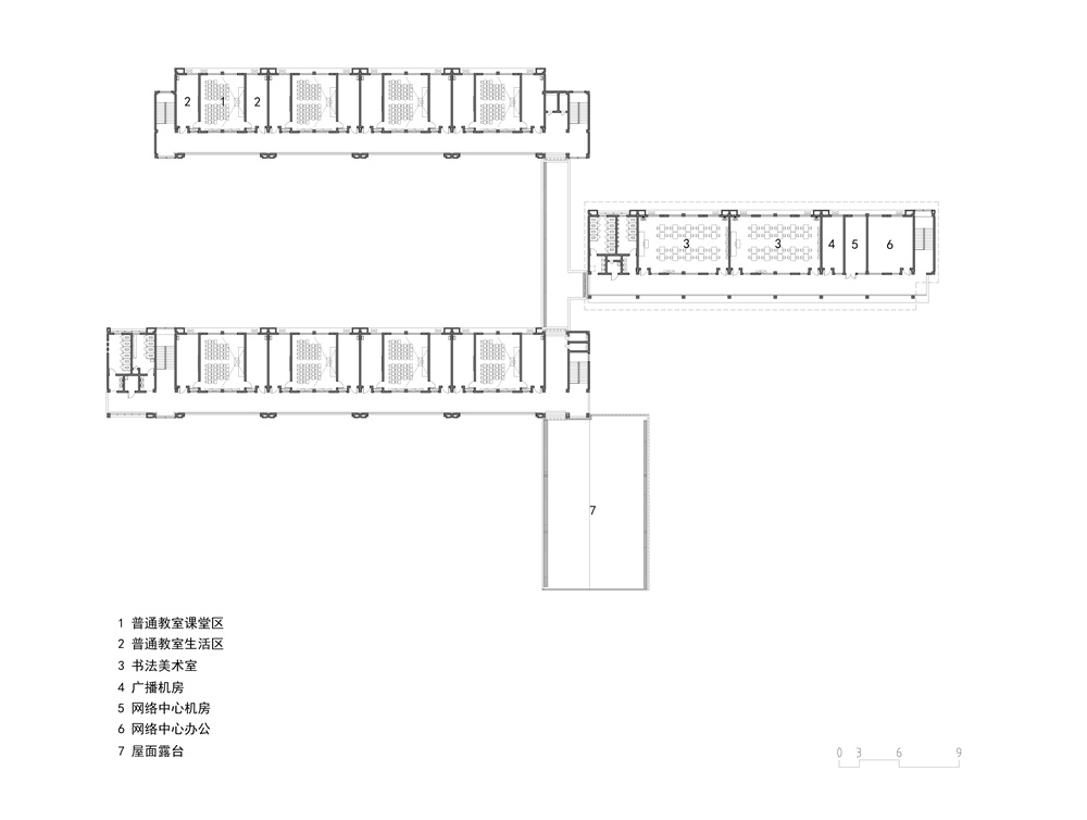 小学校园设计，江苏溧阳，小学，校区，浙江大学建筑设计研究院