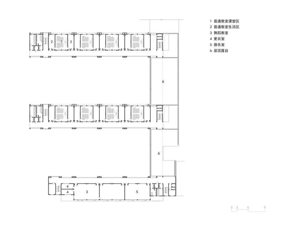 小学校园设计，江苏溧阳，小学，校区，浙江大学建筑设计研究院