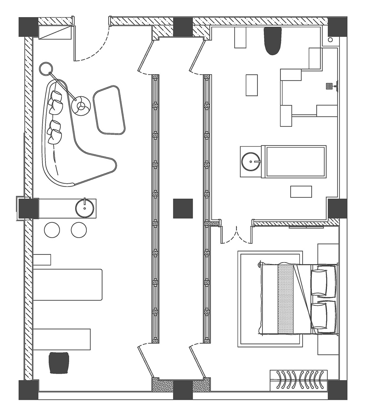 HAD，湾流建筑设计，湾流国际，高端公寓，外滩院子