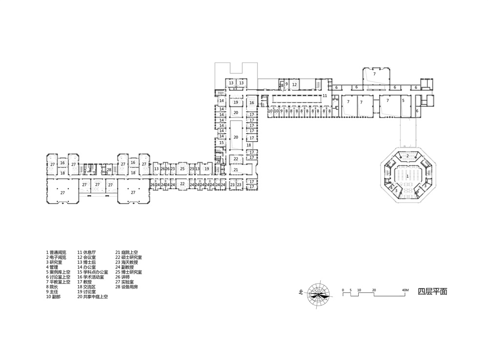 浙江大学建筑设计研究院，教学楼设计，经管学院教学楼，建筑设计