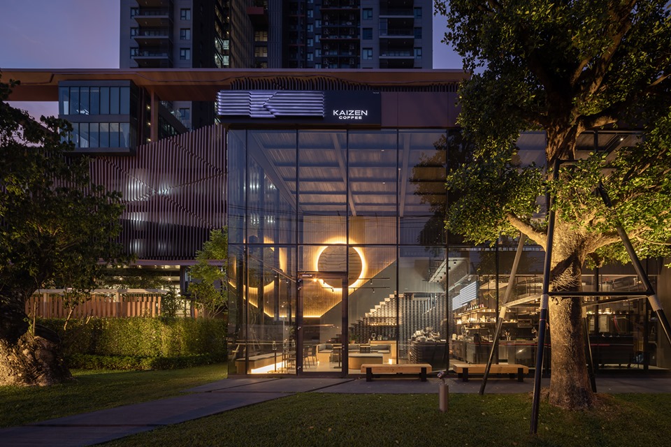 餐饮空间，餐厅设计，咖啡厅设计，曼谷，全日餐厅