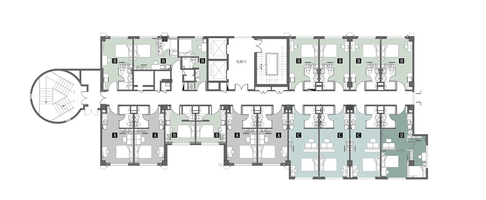 住宅空间，公寓楼设计，建筑设计，上海，苏州，悦樘公寓，昱景设计，项目投稿