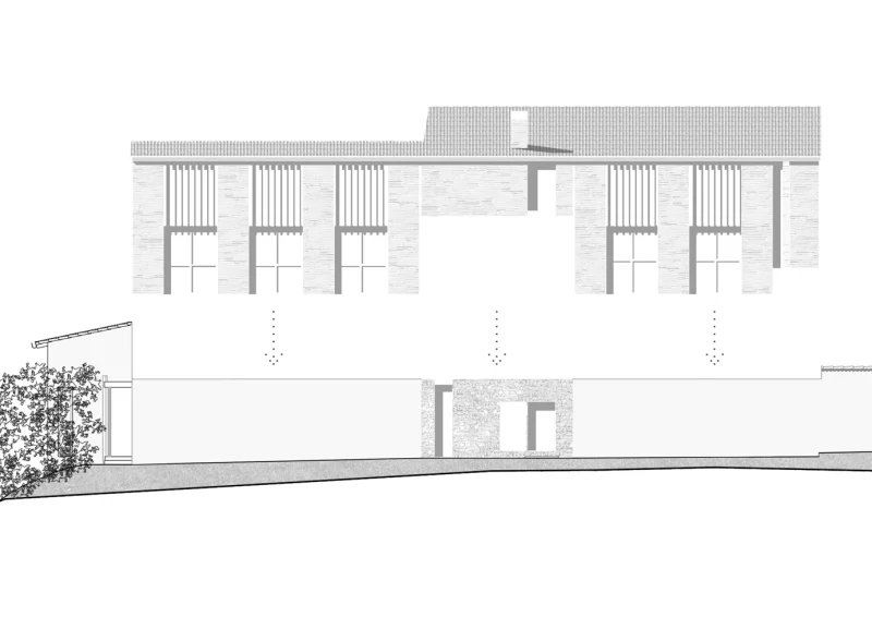 建筑改造，住宅设计，别墅设计，别墅改造，乡村风格住宅，砖墙