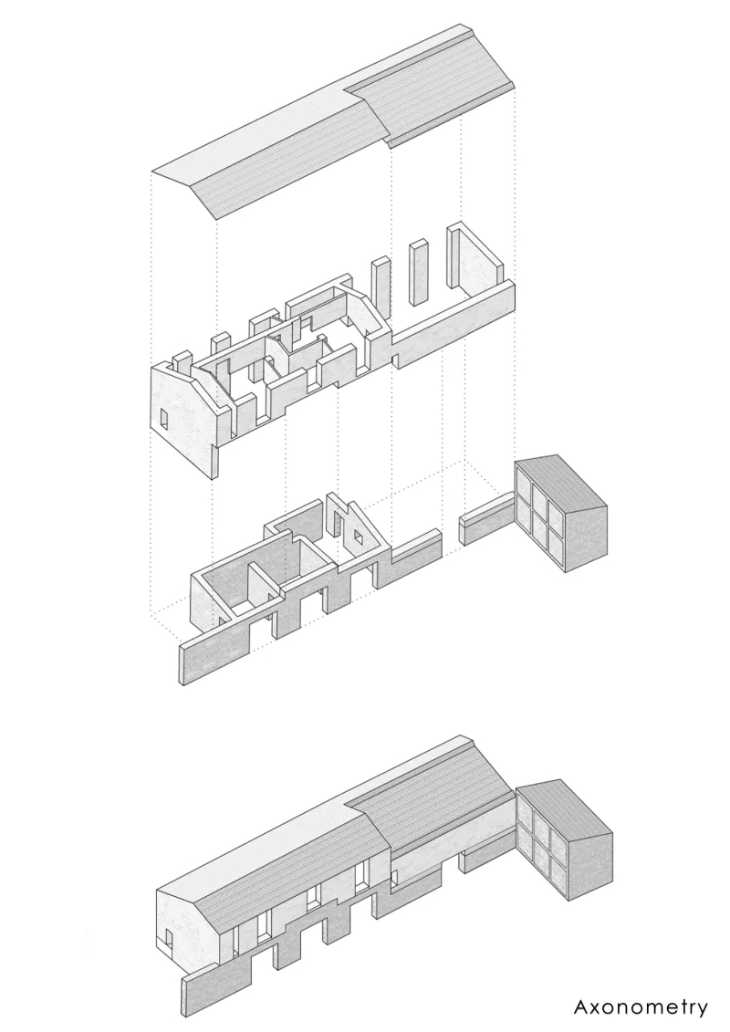 建筑改造，住宅设计，别墅设计，别墅改造，乡村风格住宅，砖墙