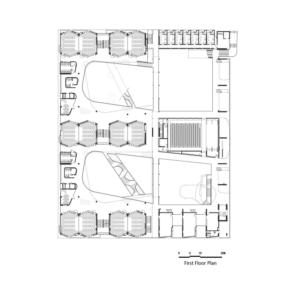 深圳红岭实验小学，源计划建筑师事务所，源计划，小学设计，教育空间设计