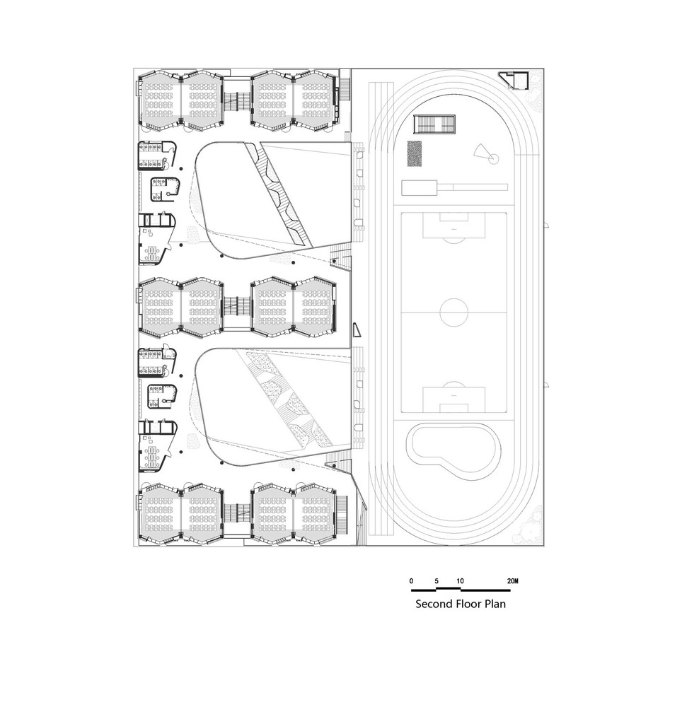 深圳红岭实验小学，源计划建筑师事务所，源计划，小学设计，教育空间设计