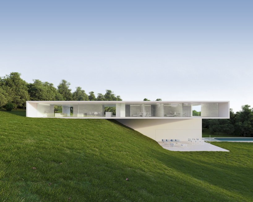 住宅设计，国外住宅设计，极简主义住宅，现代主义，fran silvestre arquitectos