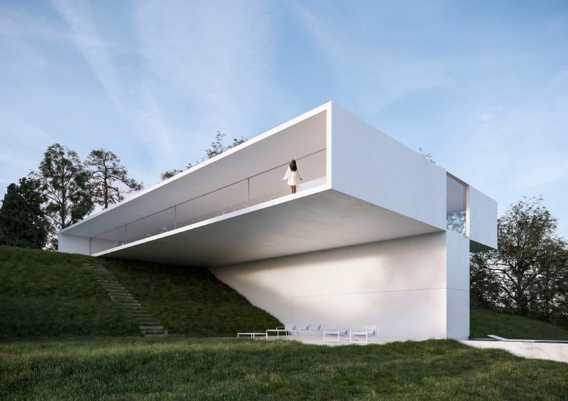 住宅设计，国外住宅设计，极简主义住宅，现代主义，fran silvestre arquitectos