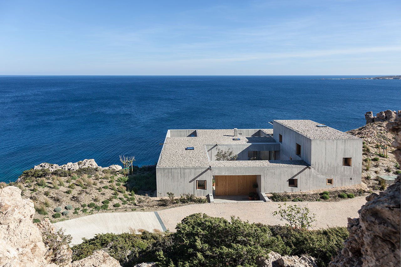 别墅设计，海景别墅，室内设计，OOAK architects，国外海景别墅，现代风格别墅，清水混凝土