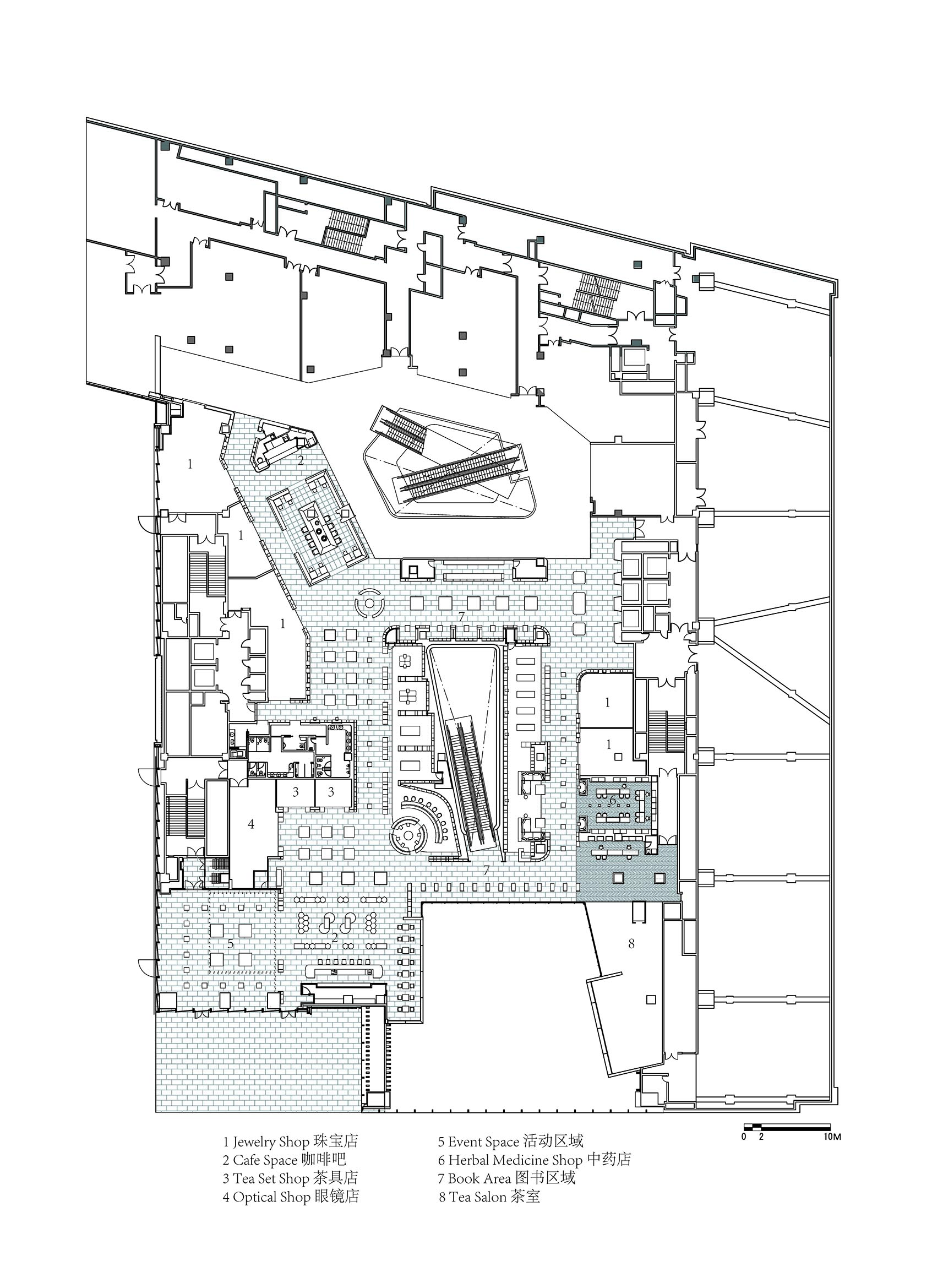 池贝知子/ ikg inc.，前檐，深圳前檐书店，深圳湾万象城前檐书店，书店设计，项目投稿