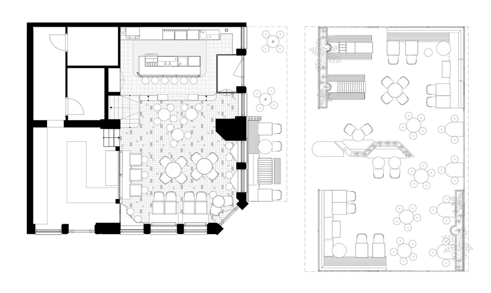 荷兰阿姆斯特丹，La Cervecería酒馆，餐饮空间，酒馆改造设计，Studio Modijefsky，地域风情