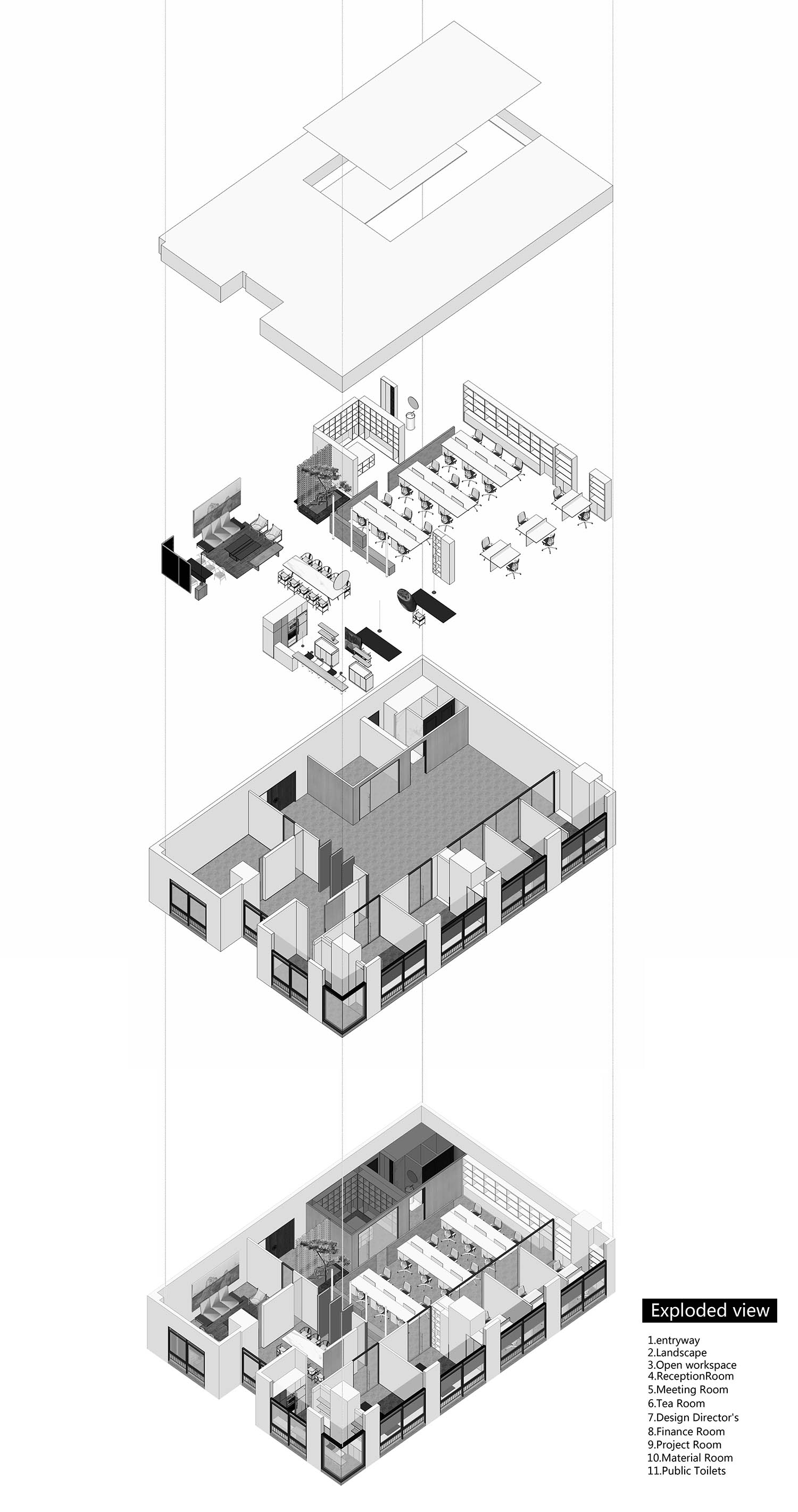 办公空间，办公室设计，IDMD创境合美，佛山办公室设计，项目投稿