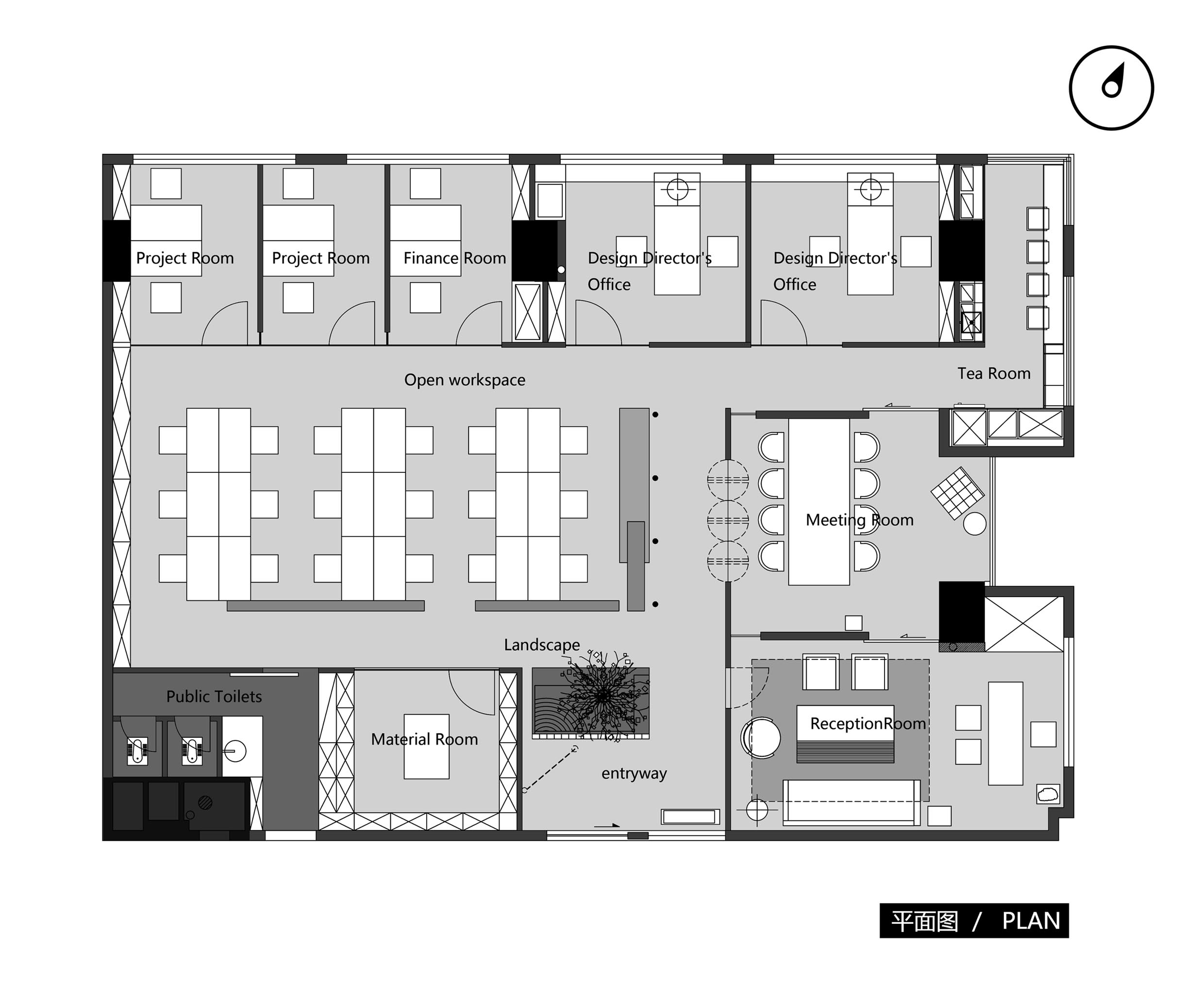 办公空间，办公室设计，IDMD创境合美，佛山办公室设计，项目投稿