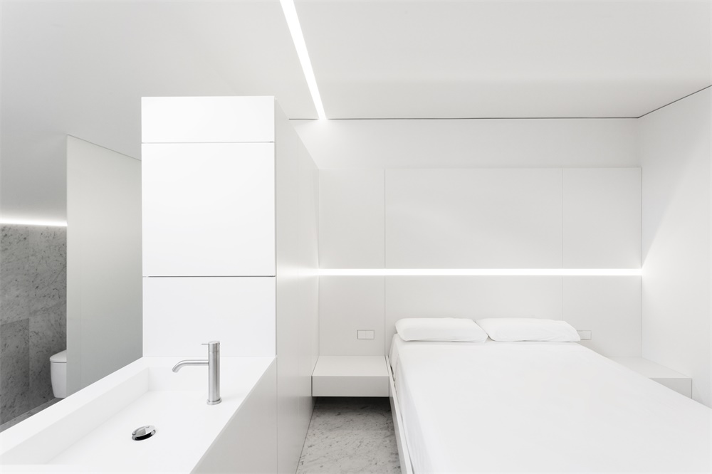 住宅空间，西班牙，Fran Silvestre Arquitectos，改造设计，penthouse住宅，极简主义