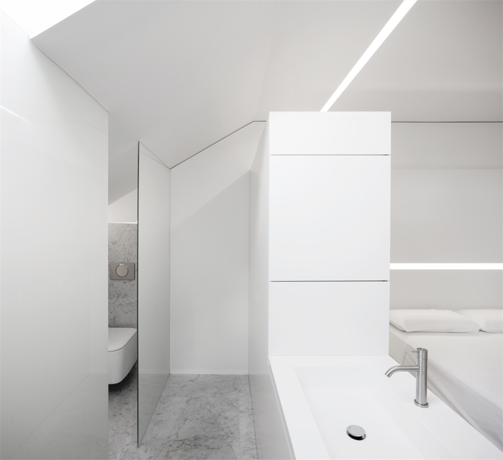 住宅空间，西班牙，Fran Silvestre Arquitectos，改造设计，penthouse住宅，极简主义