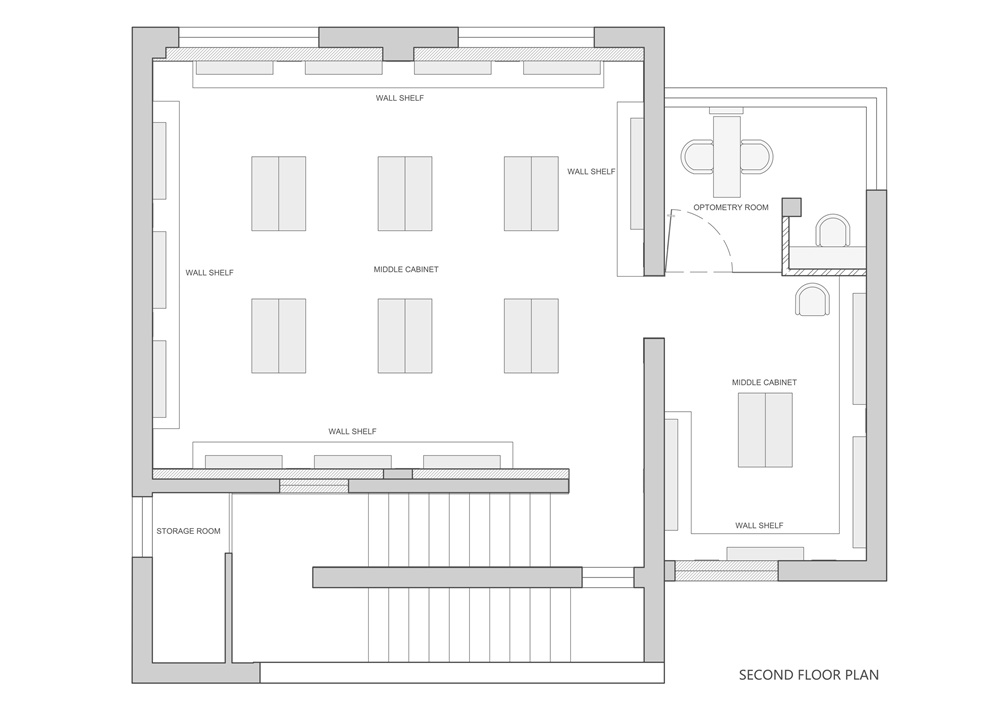 NAN Architects，丹阳，眼镜店设计，青山良镜，国际眼镜店，项目投稿