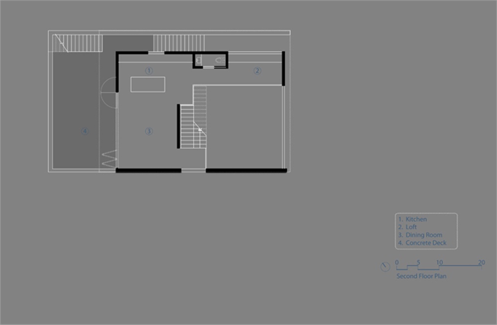 ANX，美国洛杉矶，Echo别墅，住宅空间，私人住宅，Aaron Neubert Architects