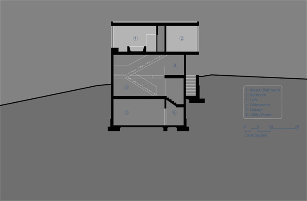 ANX，美国洛杉矶，Echo别墅，住宅空间，私人住宅，Aaron Neubert Architects