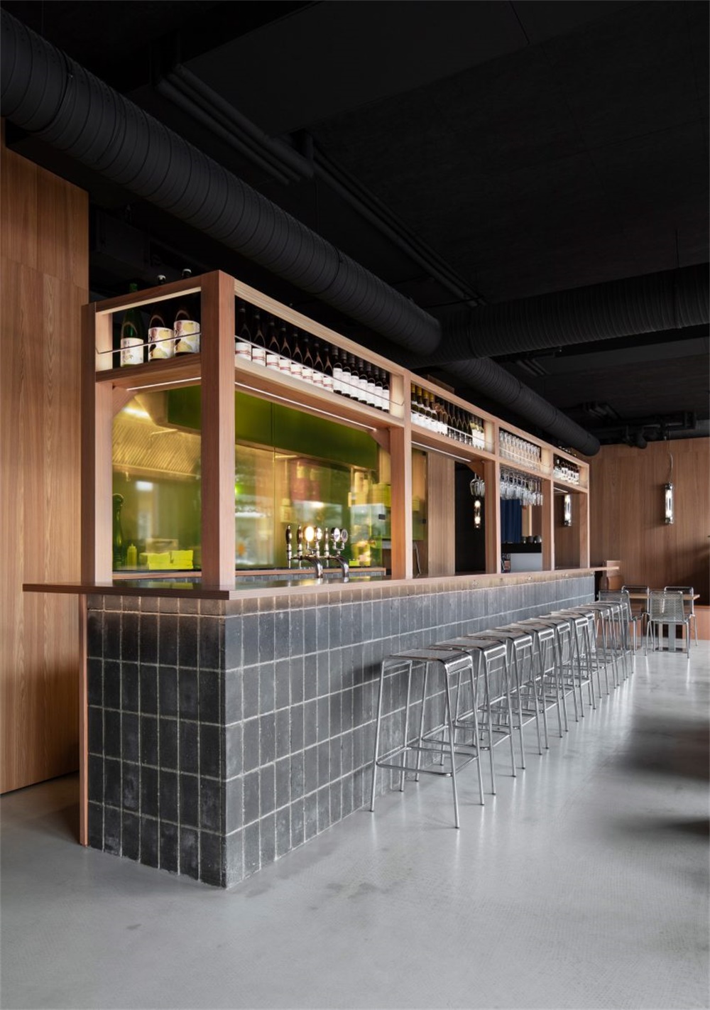 HAF Studio，Yuzu日本汉堡店，冰岛，餐饮空间，快餐店设计