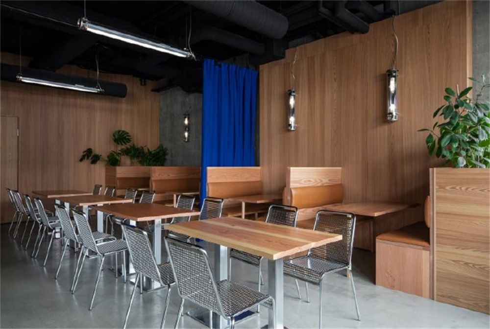 HAF Studio，Yuzu日本汉堡店，冰岛，餐饮空间，快餐店设计