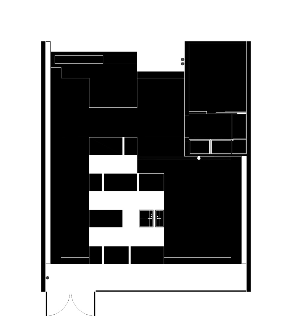 餐饮空间，咖啡店设计，极简主义，建筑改造，乡村建筑改造