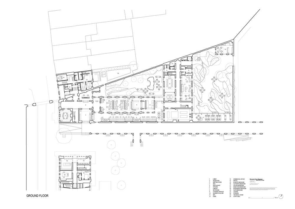 August酒店，比利时安特卫普，酒店设计，建筑改造，VVDA&WCA