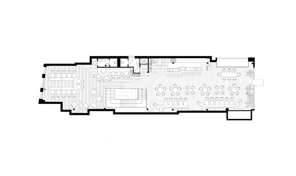 Studio Modijefsky，荷兰海牙，Foodhallen美食广场，餐饮空间，改造设计