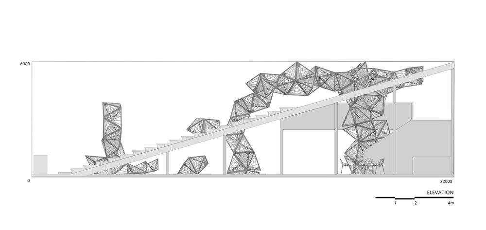 堂晤设计，Towodesign，展厅设计，陈列室设计，园林元素，项目投稿