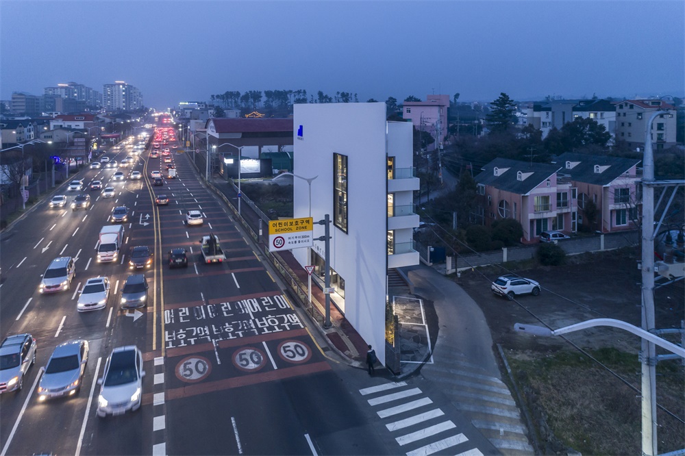 办公空间，济州岛，办公楼工作室设计，建筑工作室，设计公司办公室