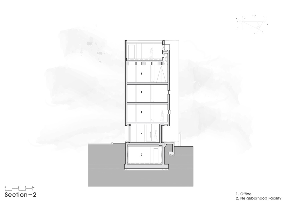 办公空间，济州岛，办公楼工作室设计，建筑工作室，设计公司办公室