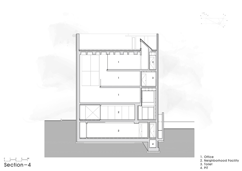 办公空间，济州岛，办公楼工作室设计，建筑工作室，设计公司办公室