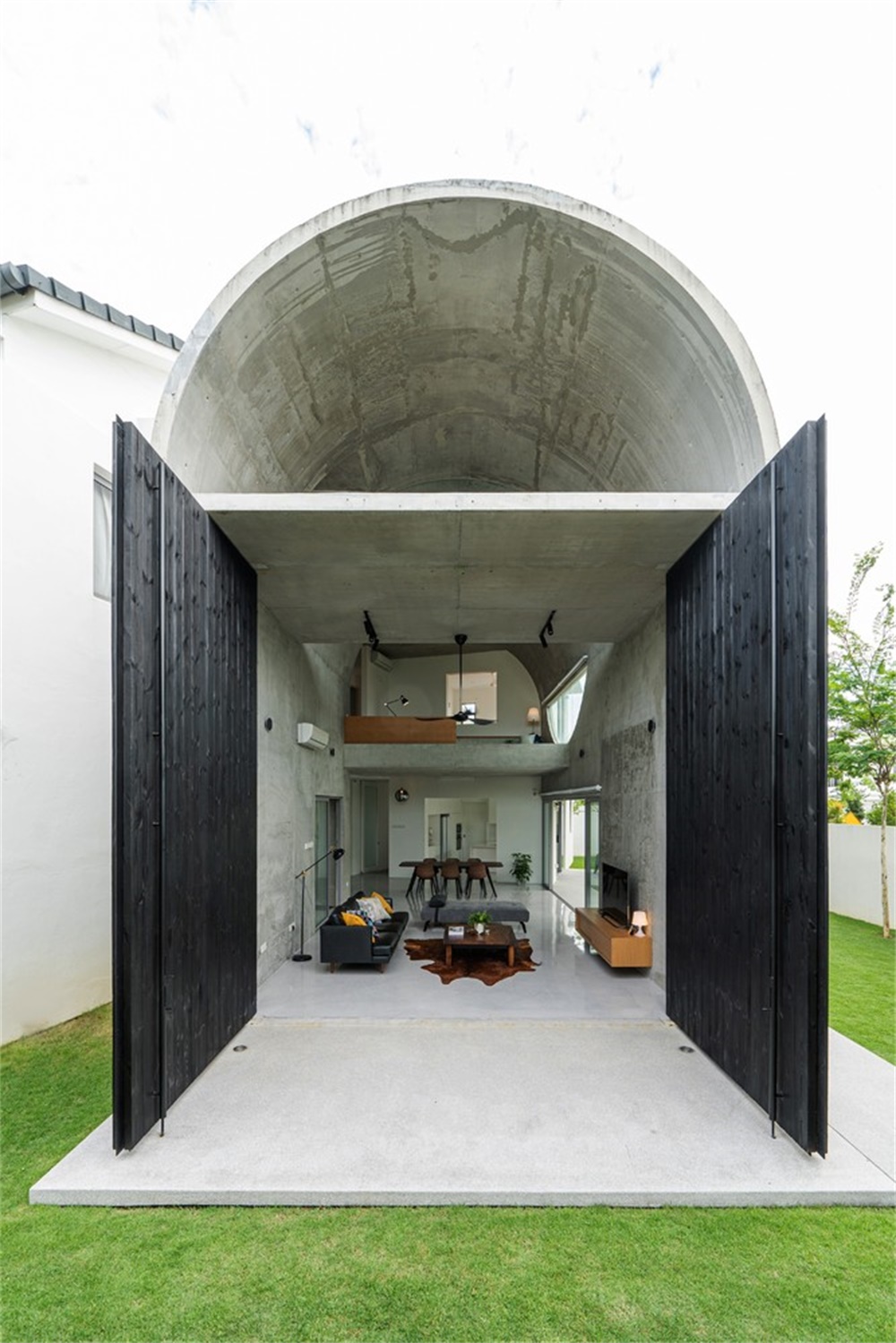 住宅空间，别墅设计，吉隆坡，Fabian Tan Architect，Bewboc House